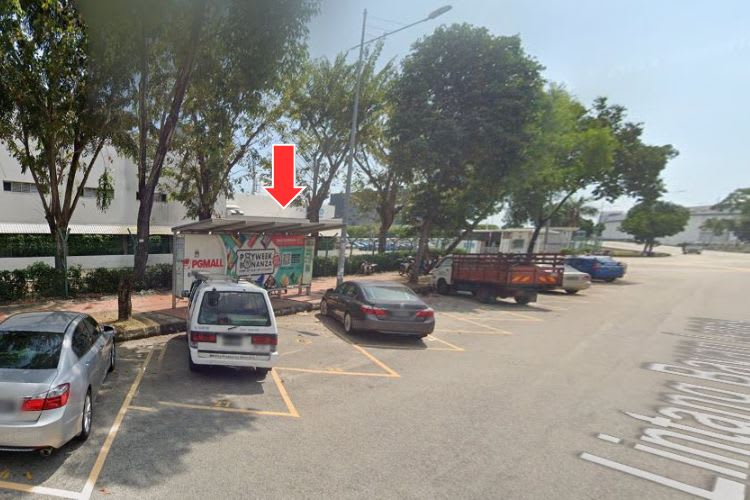 5 Panel Bus Shelter Billboard at Lintang Bayan Lepas 3, Bayan Lepas, Penang (5 panels)