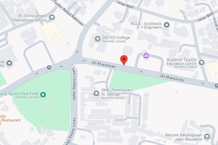 Jalan Macalister, Georgetown, Penang (5 panels)