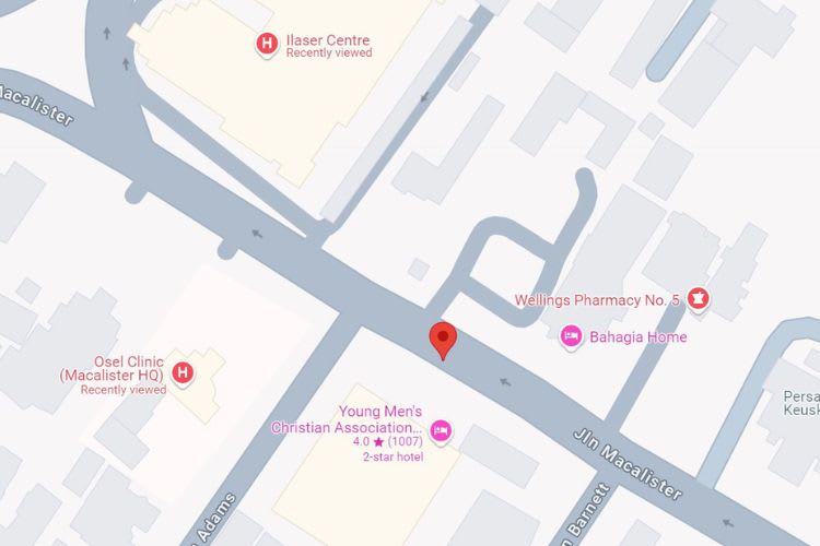 Jalan Macalister, Georgetown, Penang (4 panels)