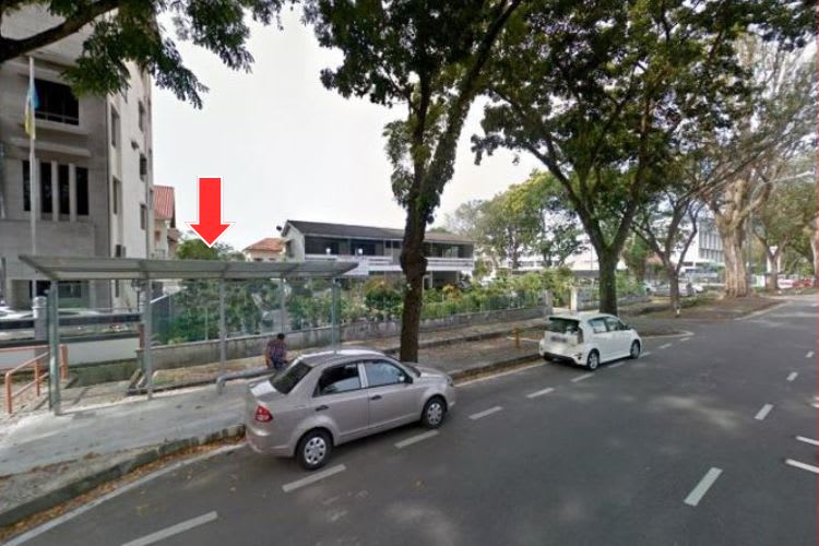 4 Panel Bus Shelter Billboard at Jalan Macalister, Georgetown, Penang (4 panels)