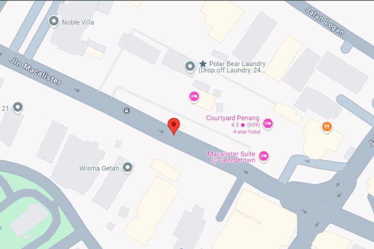 Jalan Macalister, Georgetown, Penang (5 panels)