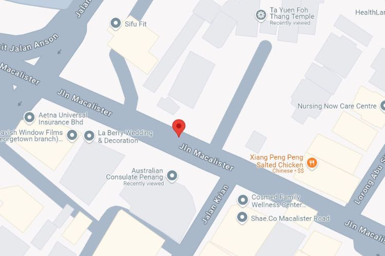 Jalan Macalister, Georgetown, Penang (4 panels)