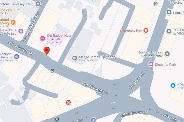 Jalan Macalister, Georgetown, Penang (5 panels)