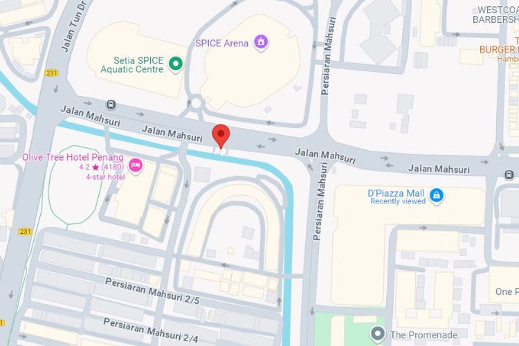 Jalan Mahsuri, Bayan Lepas, Penang (5 panels)