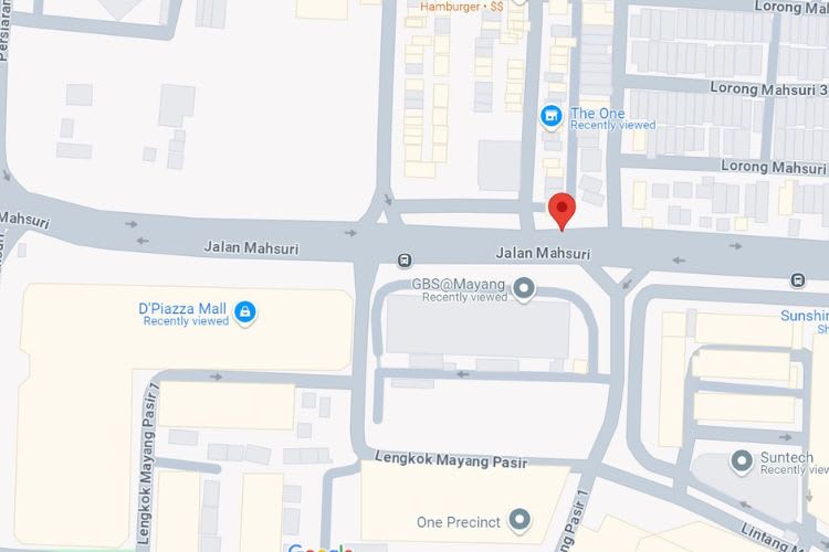 Jalan Mahsuri, Bayan Lepas, Penang (3 panels)