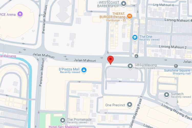 Jalan Mahsuri, Bayan Lepas, Penang (5 panels)