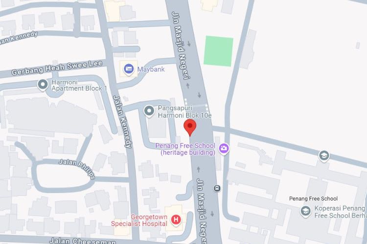 Jalan Masjid Negeri, Jelutong, Penang (5 panels)