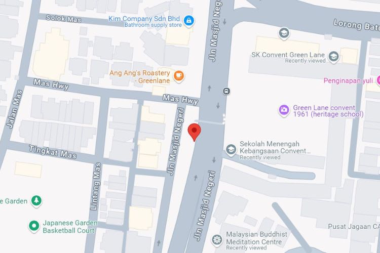 Jalan Masjid Negeri, Jelutong, Penang (4 panels, 2 side panels)