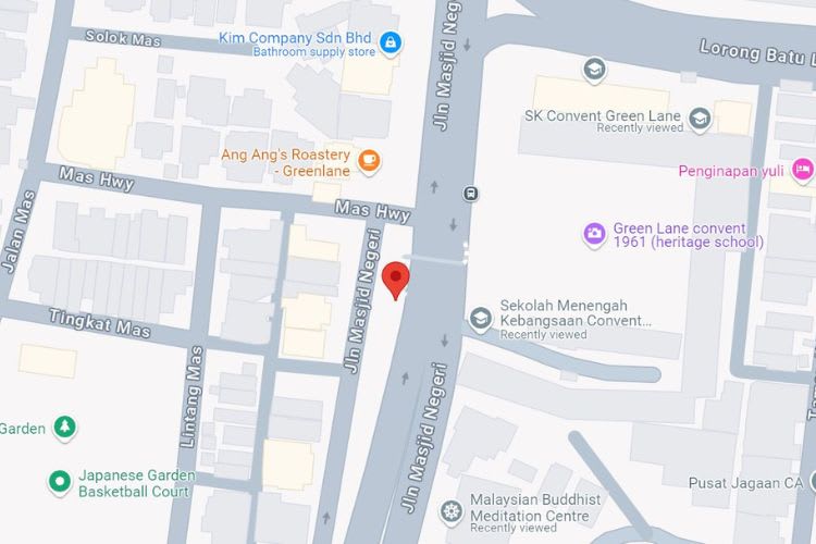 Jalan Masjid Negeri, Jelutong, Penang (4 panels, 2 side panels)