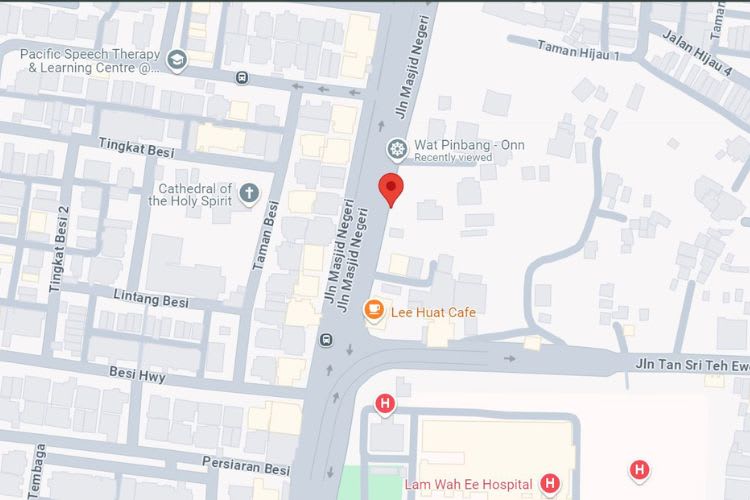 Jalan Masjid Negeri, Jelutong, Penang (5 panels)