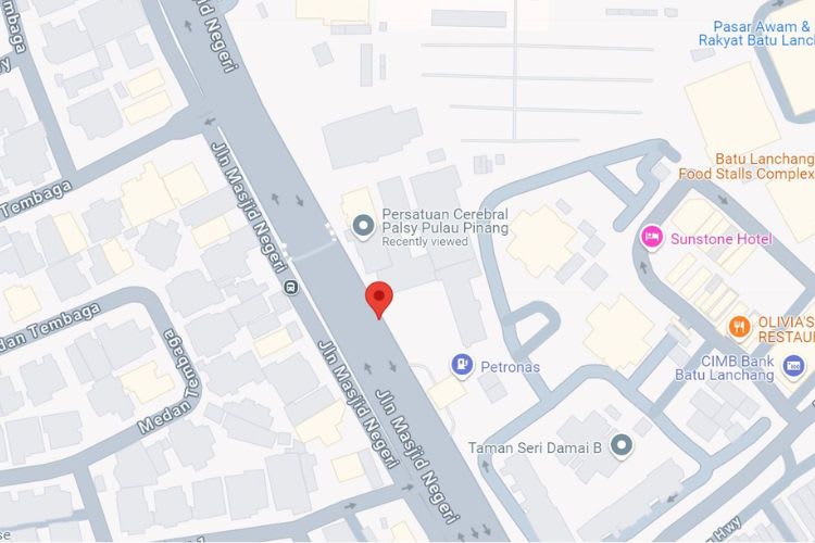 Jalan Masjid Negeri, Jelutong, Penang (5 panels)