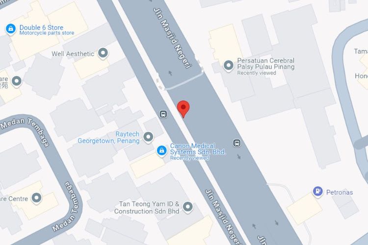 Jalan Masjid Negeri, Jelutong, Penang (4 panels, 2 side panels)