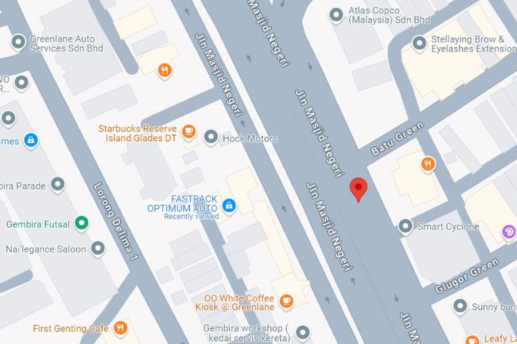 Jalan Masjid Negeri, Jelutong, Penang (4 panels, 2 side panels)