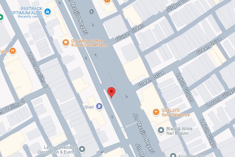 Jalan Masjid Negeri, Jelutong, Penang (4 panels, 2 side panels)