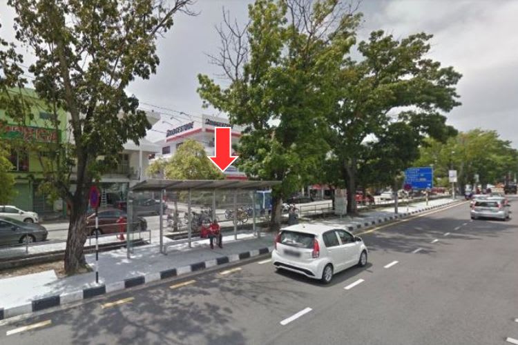 5 Panel Bus Shelter Billboard at Jalan Mayang Pasir, Bayan Lepas, Penang (5 panels)