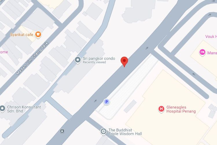 Jalan Pangkor, Georgetown, Penang (5 panels)