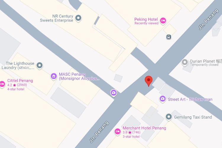 Jalan Penang, Georgetown, Penang (5 panels)