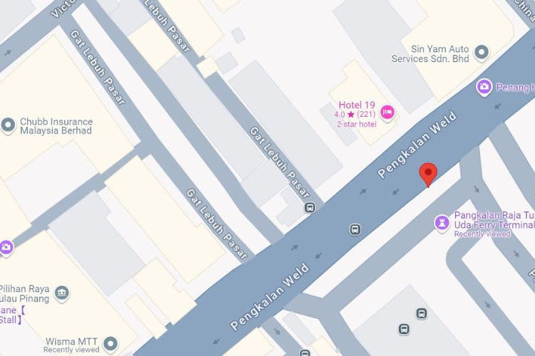 Pengkalan Weld, Georgetown, Penang (5 panels)