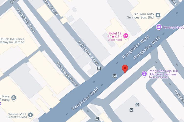 Pengkalan Weld, Georgetown, Penang (5 panels)