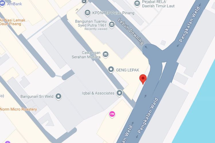 Pengkalan Weld, Georgetown, Penang (5 panels)