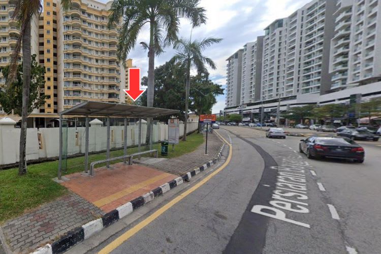 5 Panel Bus Shelter Billboard at Persiaran Gurney, Georgetown, Penang (5 panels)