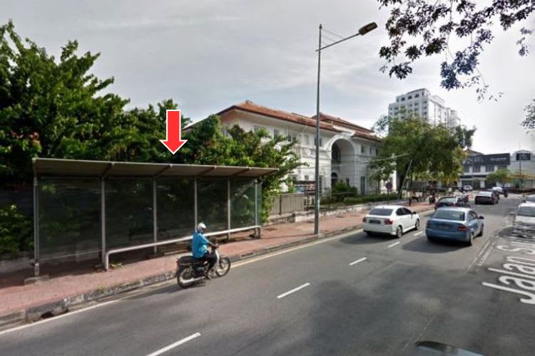 5 Panel Bus Shelter Billboard at Jalan Sultan Ahmad Shah, Georgetown, Penang (5 panels)