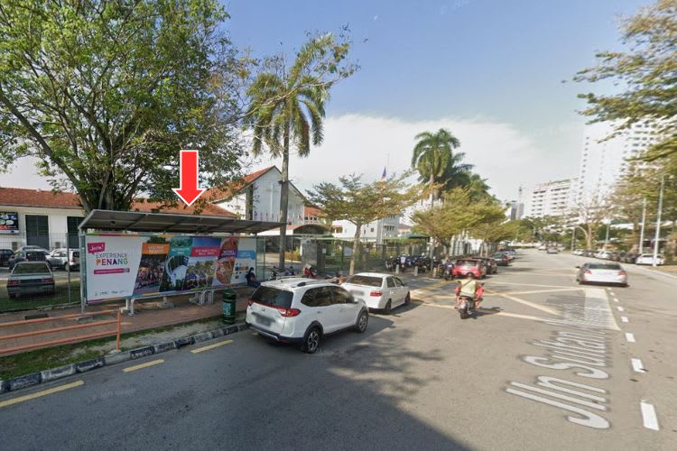 5 Bus Shelter Billboard at Jalan Sultan Azlan Shah, Georgetown, Penang (5 panels)