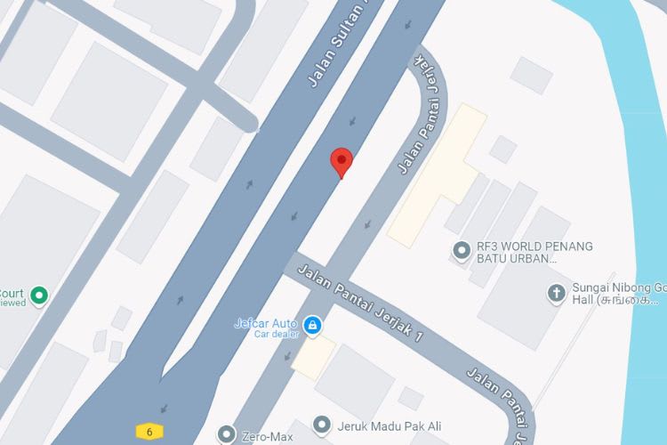 Jalan Sultan Azlan Shah, Georgetown, Penang (5 panels)