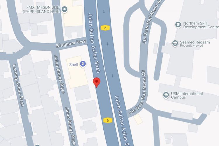 Jalan Sultan Azlan Shah, Gelugor, Penang (5 panels)