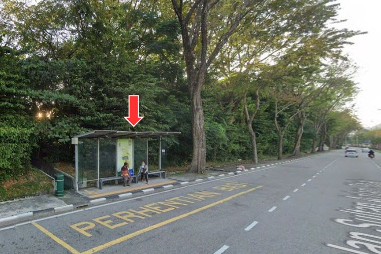 5 Panel Bus Shelter Billboard at Jalan Sultan Azlan Shah, Gelugor, Penang (5 panels)