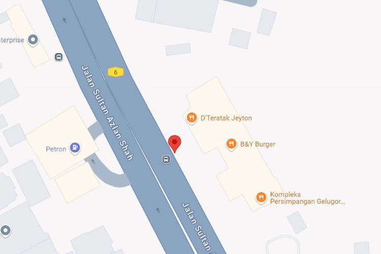 Jalan Sultan Azlan Shah, Gelugor, Penang (4 panels, 2 side panels)