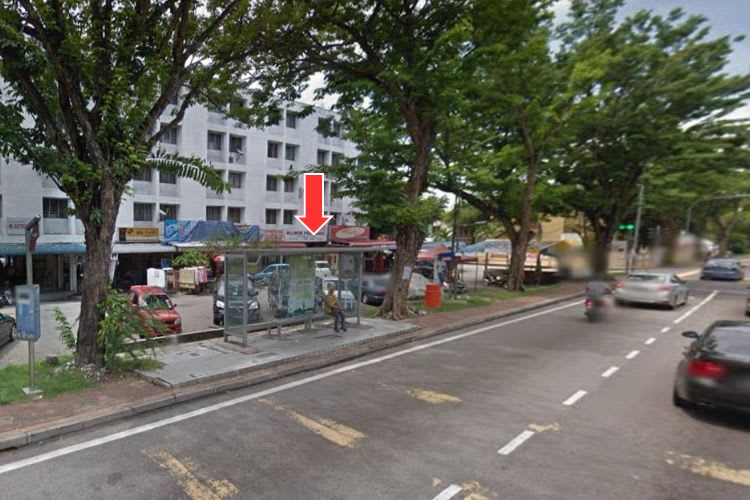 6 Panel Bus Shelter Billboard at Jalan Sultan Azlan Shah, Gelugor, Penang (4 panels, 2 side panels)