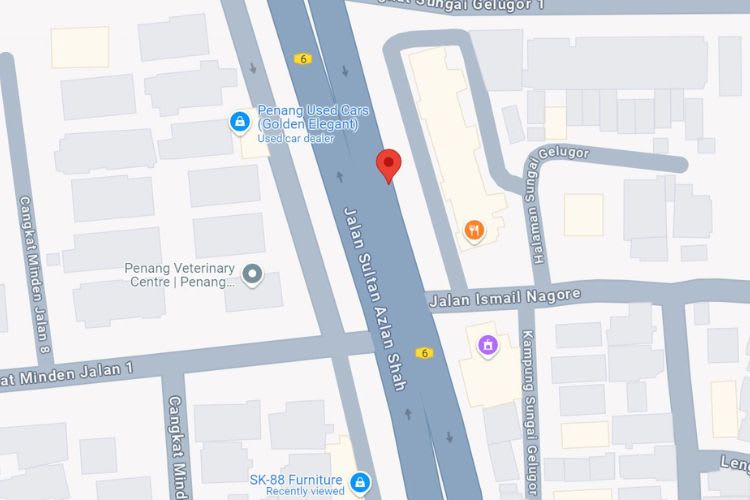 Jalan Sultan Azlan Shah, Gelugor, Penang (4 panels, 2 side panels)