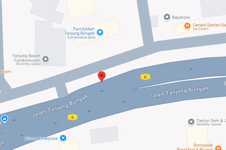 Jalan Tanjung Bungah, Tanjung Bungah, Penang (4 panels, 2 side panels)