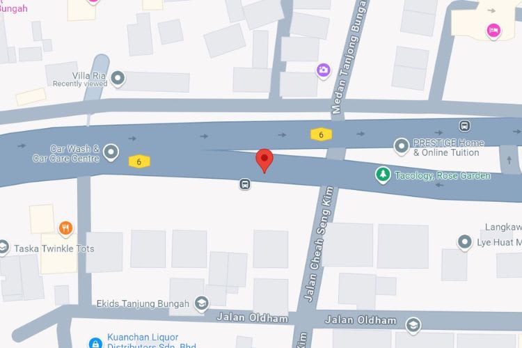 Jalan Tanjung Bungah, Tanjung Bungah, Penang (4 panels, 2 side panels)