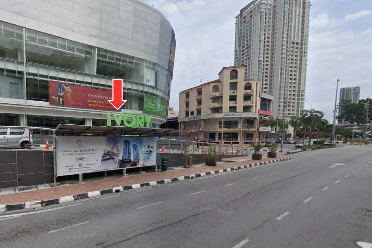 5 Panel Bus Shelter Billboard at Jalan Tanjung Tokong, Tanjung Tokong, Penang (5 panels)