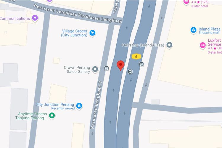 Jalan Tanjung Tokong, Tanjung Tokong, Penang (5 panels)