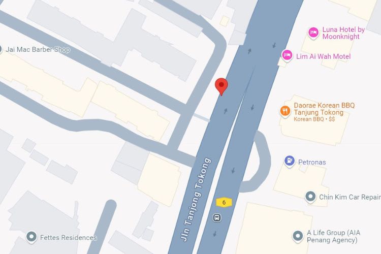 Jalan Tanjung Tokong, Tanjung Tokong, Penang (5 panels)