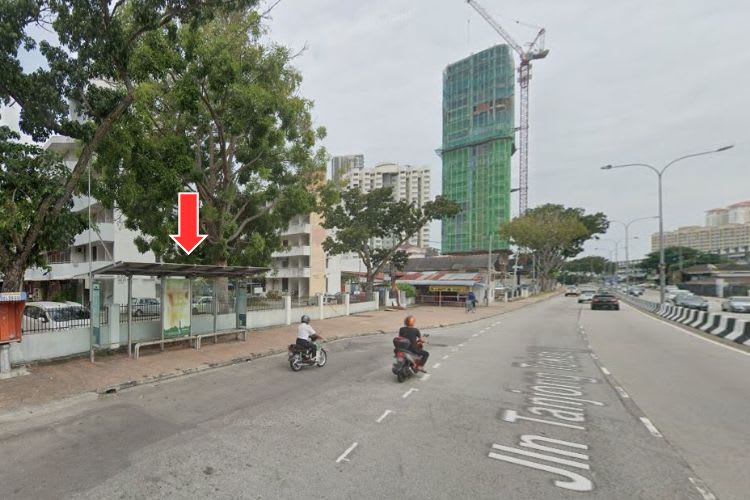 5 Panel Bus Shelter Billboard at Jalan Tanjung Tokong, Tanjung Tokong, Penang (5 panels)