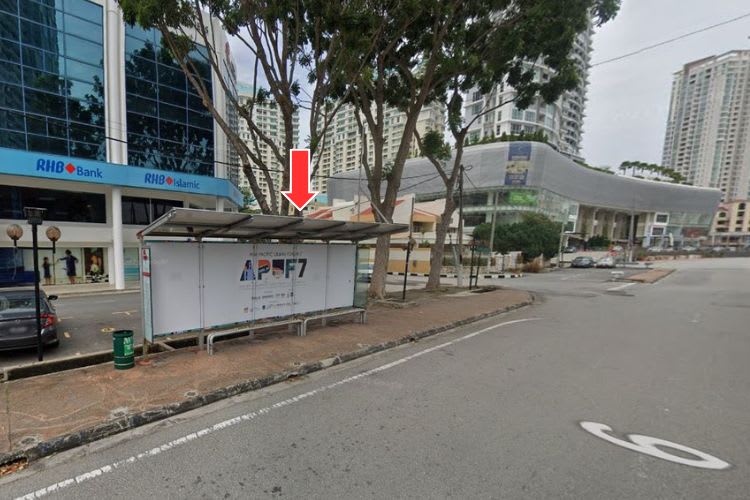 5 Panel Bus Shelter Billboard at Jalan Tanjung Tokong, Tanjung Tokong, Penang (5 panels)