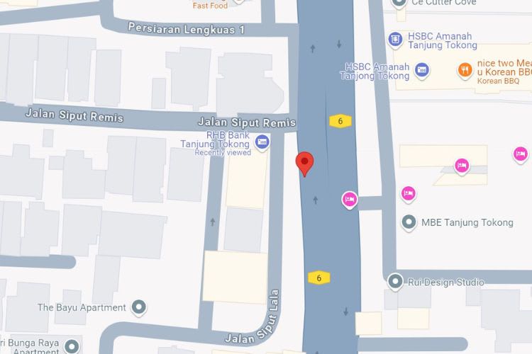 Jalan Tanjung Tokong, Tanjung Tokong, Penang (5 panels)