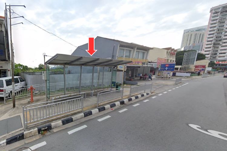 5 Panel Bus Shelter Billboard at Jalan Tanjung Tokong, Tanjung Tokong, Penang (5 panels)