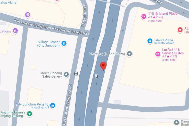 Jalan Tanjung Tokong, Tanjung Tokong, Penang (5 panels)