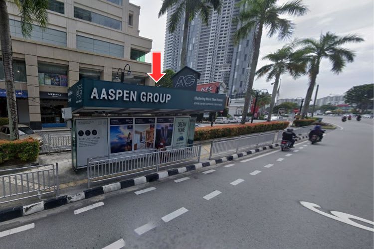 5 Panel Bus Shelter Billboard at Jalan Tanjung Tokong, Tanjung Tokong, Penang (5 panels)