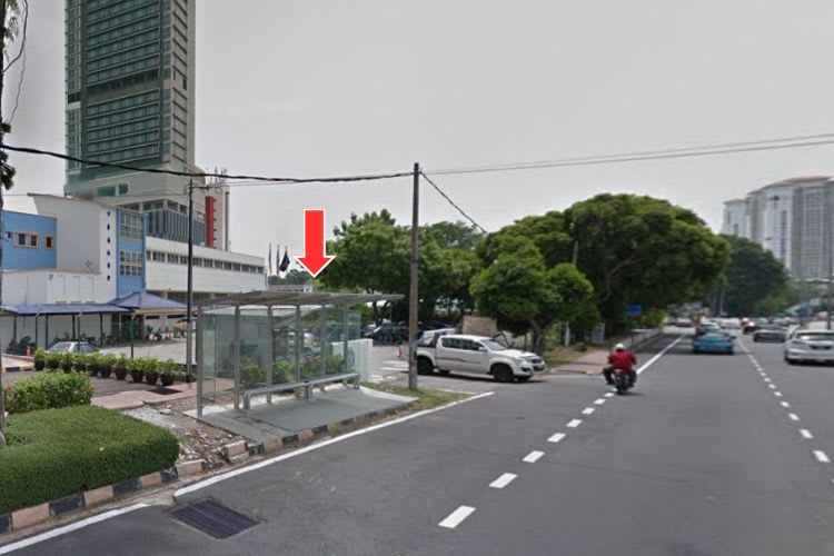 5 Panel Bus Shelter Billboard at Jalan Tanjung Tokong, Tanjung Tokong, Penang (5 panels)