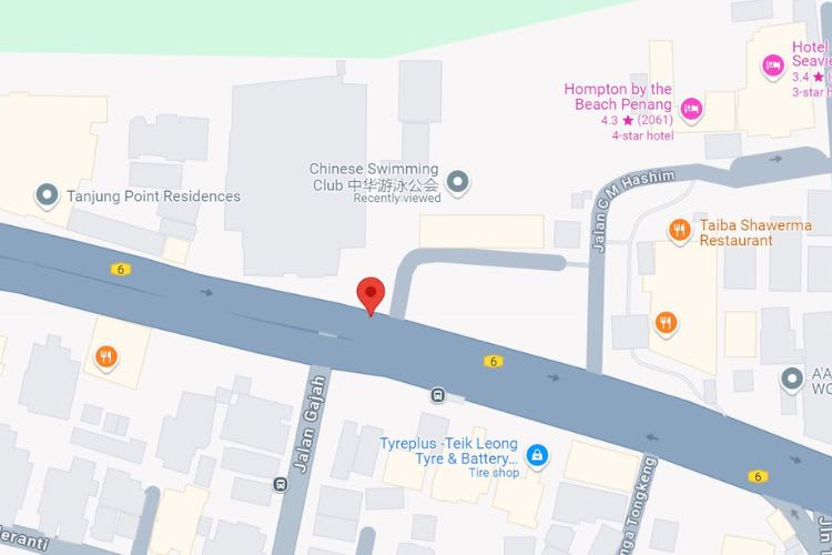 Jalan Tanjung Tokong, Tanjung Tokong, Penang (5 panels)