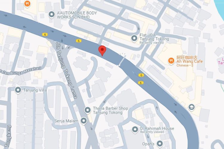 Jalan Tanjung Tokong, Tanjung Tokong, Penang (4 panels, 2 side panels)