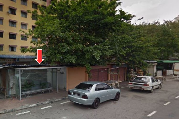 6 Panel Bus Shelter Billboard at Jalan Tanjung Tokong, Tanjung Tokong, Penang (4 panels, 2 side panels)