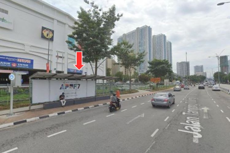 7 Panel Bus Shelter Billboard at Jalan Tanjung Tokong, Tanjung Tokong, Penang (7 panels)