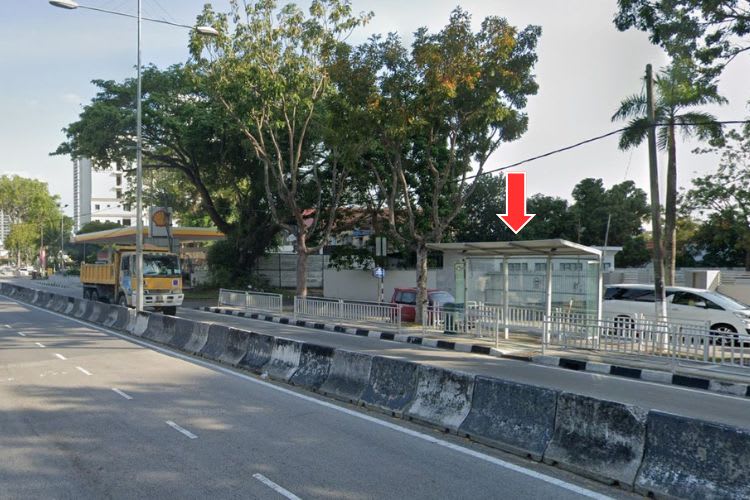 3 Panel Bus Shelter Billboard at Jalan Tanjung Tokong, Tanjung Tokong, Penang (3 panels)